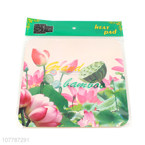 Good quality anti-slip household bowl mat lotus heat insulation pad