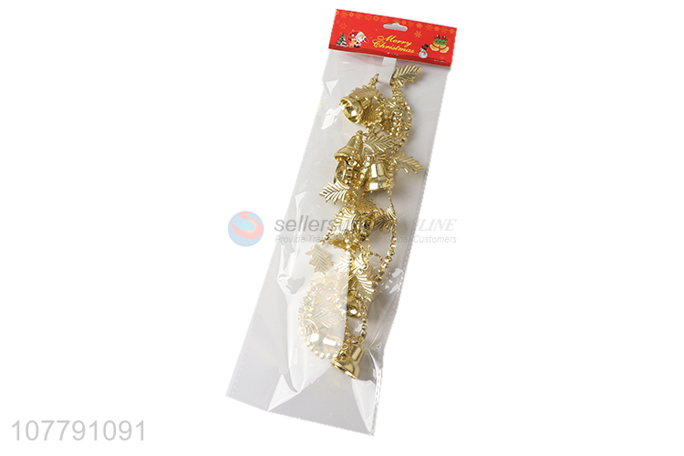 Popular product gold bell ornaments for christmas tree