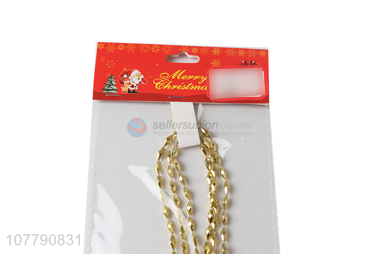 New arrival gold christmas tree ornaments for decoration