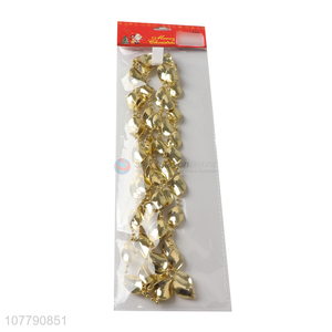 New style gold christmas ornaments hanging for xmas tree