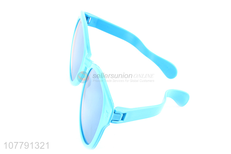 Wholesale blue plastic glasses children toy glasses