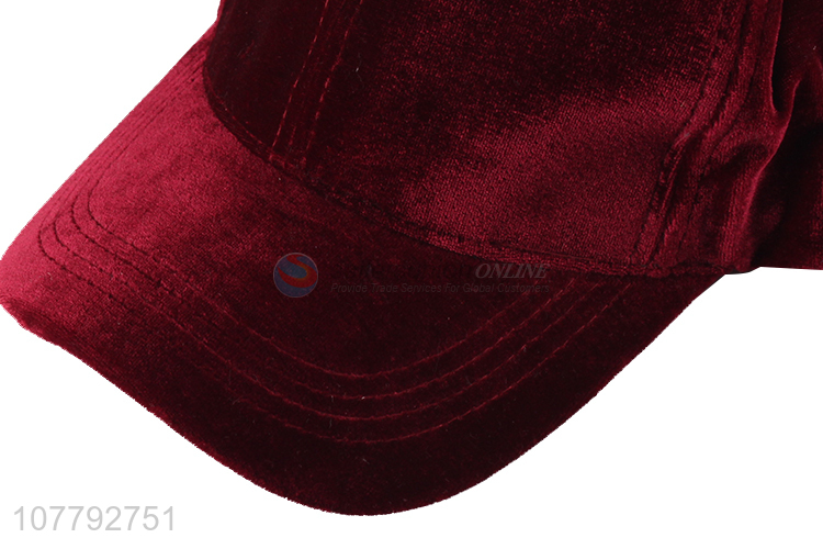 Hot Selling Korean Style Baseball Cap For Autumn And Winter