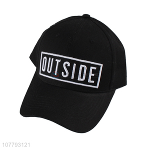 Good Sale Cotton Three-Dimensional Embroidered Baseball Cap