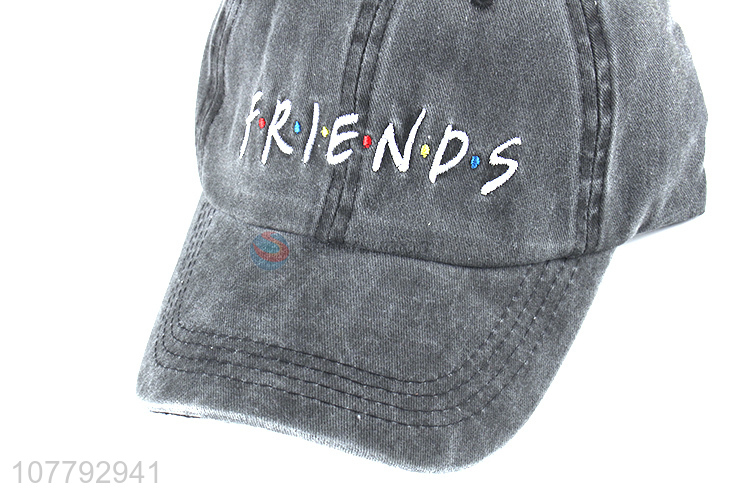 Good Sale Washed Embroidered Baseball Cap For Adults