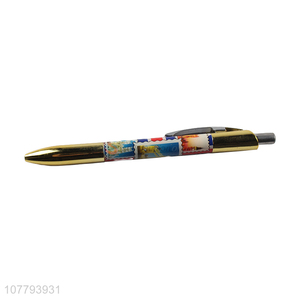 Custom Promotional Ball Point Pen Plastic Ballpoint Pen