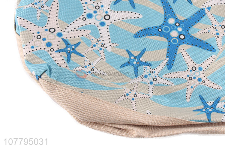 Good Sale Starfish Pattern Beach Bag Canvas Tote Bag
