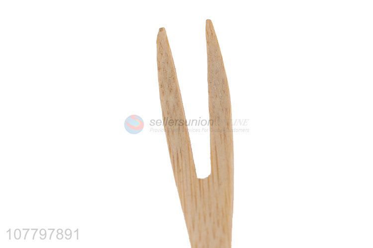 Creative style eco-friend bamboo fork fruit fork