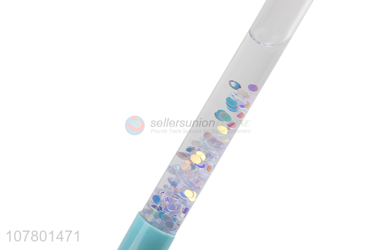 Hot sale spring plastic gel pen office stationery