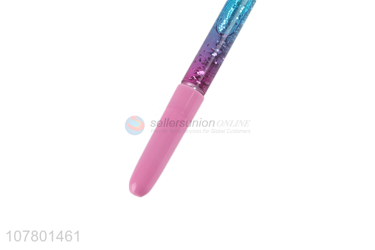 Creative liquid sequin cartoon office signature pen