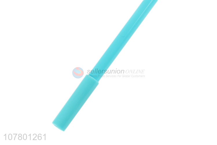 Wholesale blue cartoon office signature pen gel pen