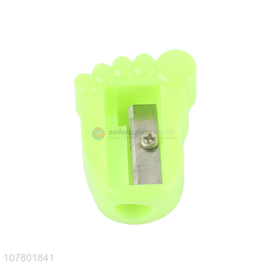 Latest Foot Shape Plastic Pencil Sharpener Fashion Stationery