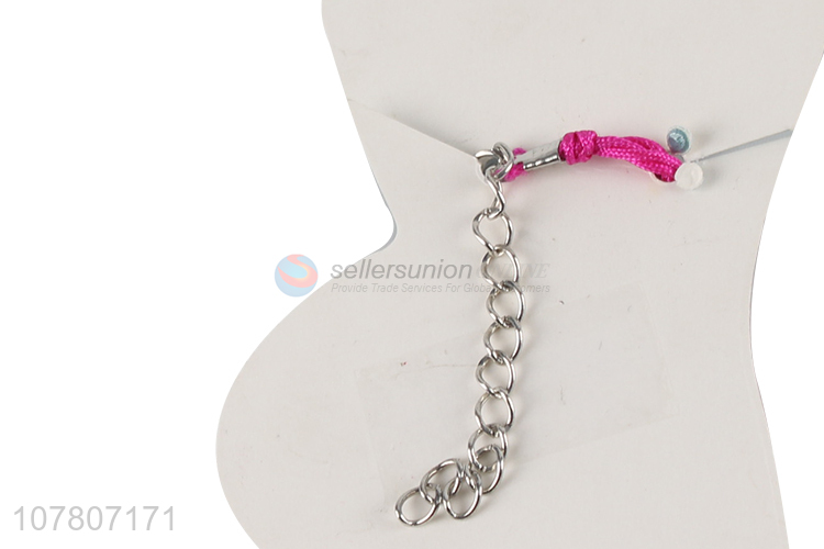 Cross-border wholesale handmade jewelry ladies anklets