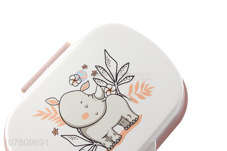 Cartoon Pattern Plastic Soap Box Soap Case Soap Holder