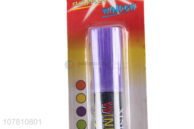 High quality fluorescent window marker waterproof glass marking pen