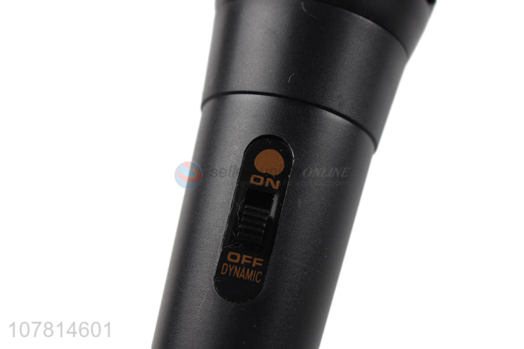 High quality black microphone wired activity microphone