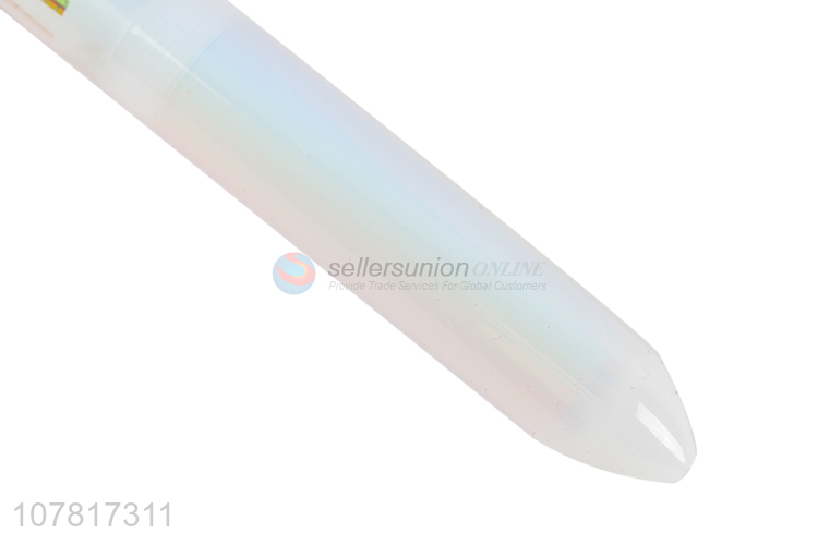 New arrival durable plastic 10color ballpoint pen