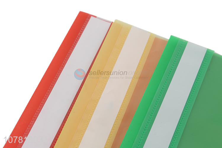 Wholesale stationery multicolor office storage folders