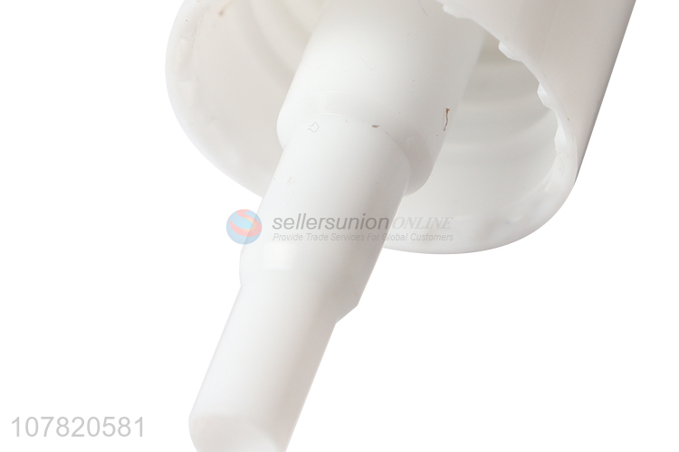White plastic lotion pump with top quality