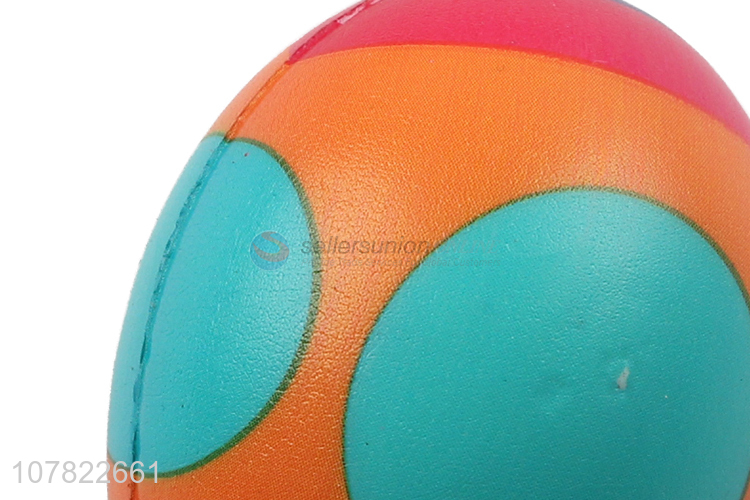 Factory supply soft children egg squeeze ball toys