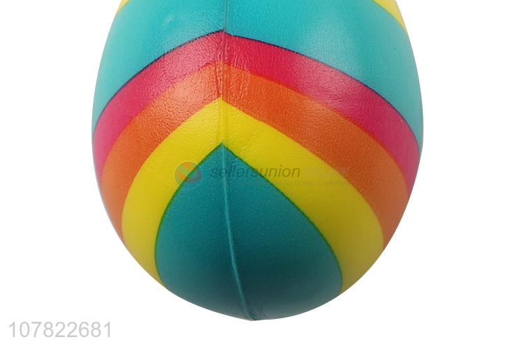 Good sale colourful egg shape squeeze ball toys