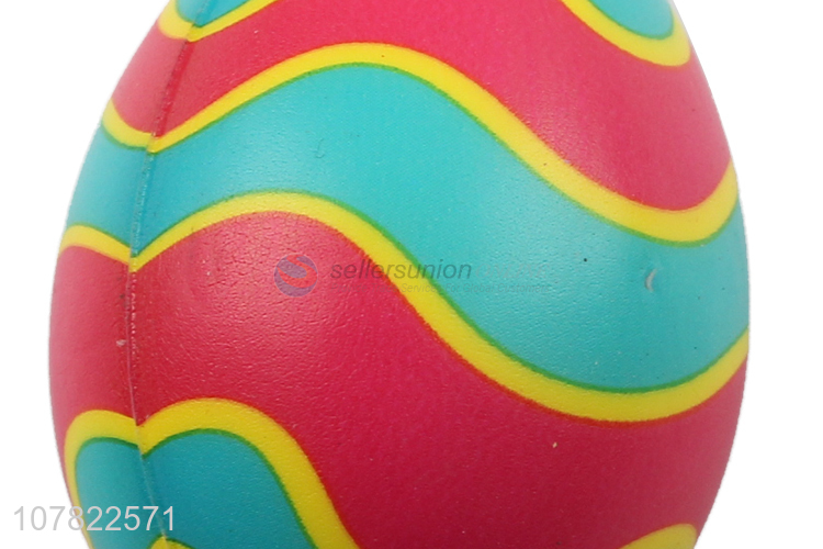 Good selling colourful egg squeeze ball toys for kids