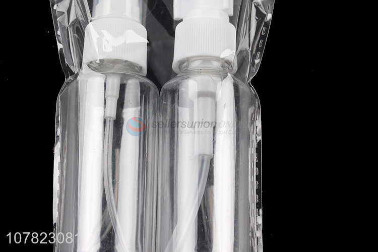 Wholesale travel bottle set eco-friendly spray bottle shampoo bottle