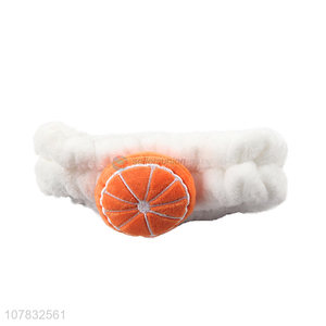 New style cute orange makeup hair band with cheap price