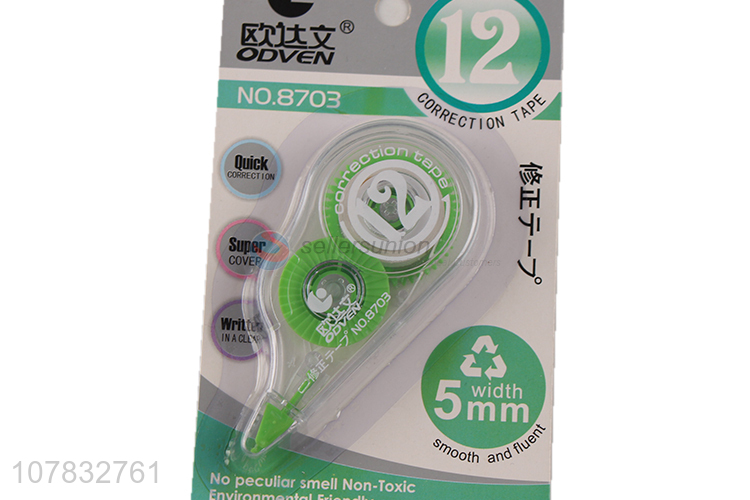 Good wholesale price white correction tape student stationery