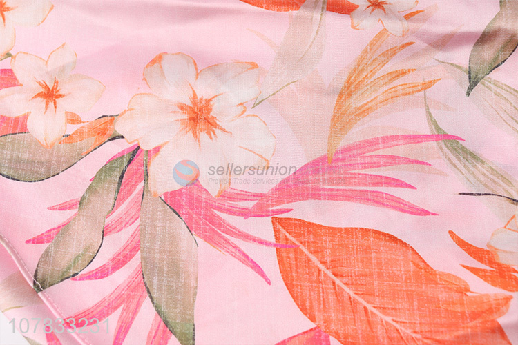 Best sale fashion printing decorative silk scarf