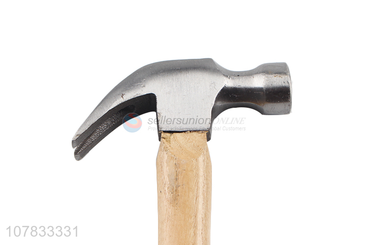 High quality wooden handle claw hammer home tool hammer