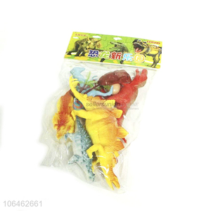 Yiwu wholesale mixed color variety of animal toys 5 packs