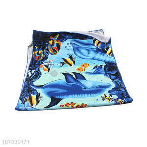 Best Quality Rectangle Printed Towel Bath Towel