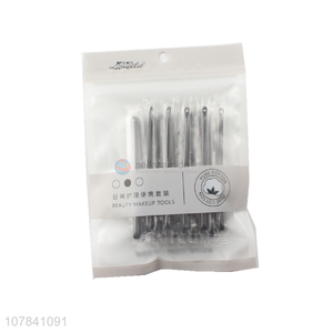 Good wholesale price silver sterile blackhead care swab set