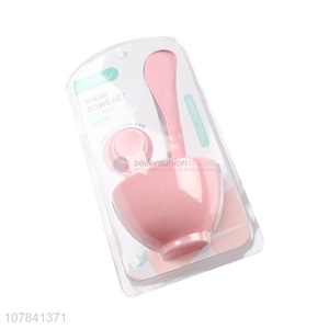 Hot selling pink plastic mask bowl tool 6 piece set