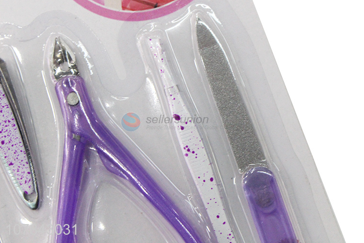 China wholesale pedicure tools stainless steel nail cutter set