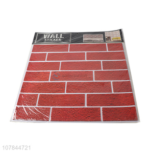 Wholesale low price red tile household wall stickers