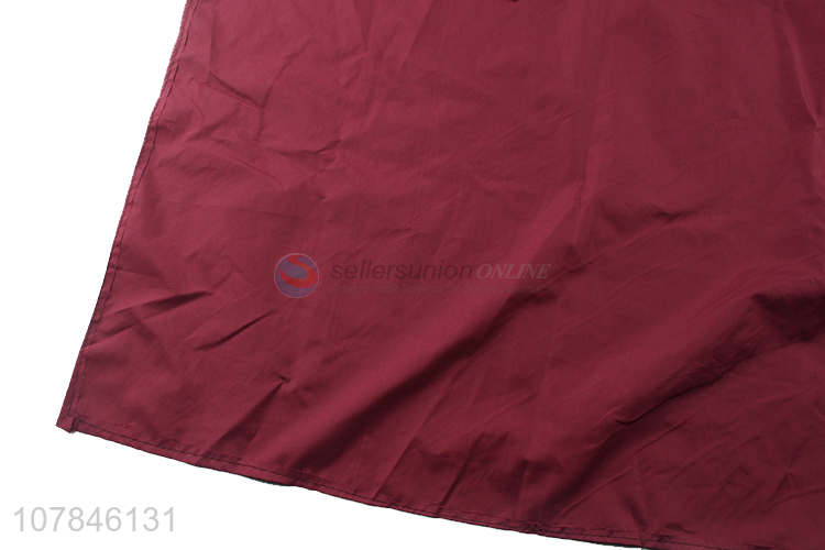 Hot sale red waterproof apron for restaurant kitchen