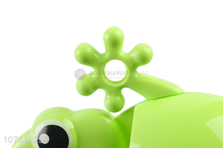 China export green cartoon frog toothbrush holder