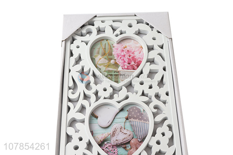 China manufacturer engraved plastic combination photo frame wedding gifts