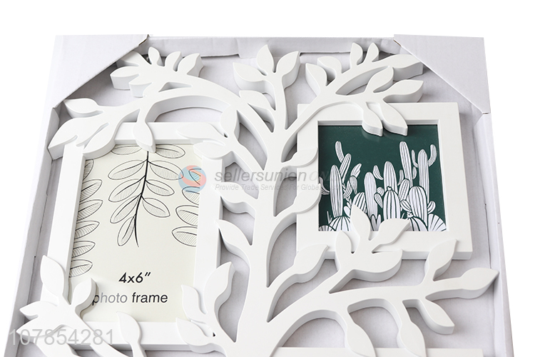 Wholesale creative tree design combination photo frame for home decoration