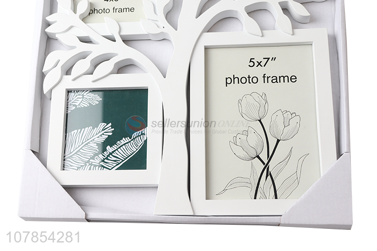 Wholesale creative tree design combination photo frame for home decoration