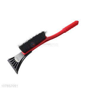 China suppliers 2-in-1 snow brush ice scraper with long handle