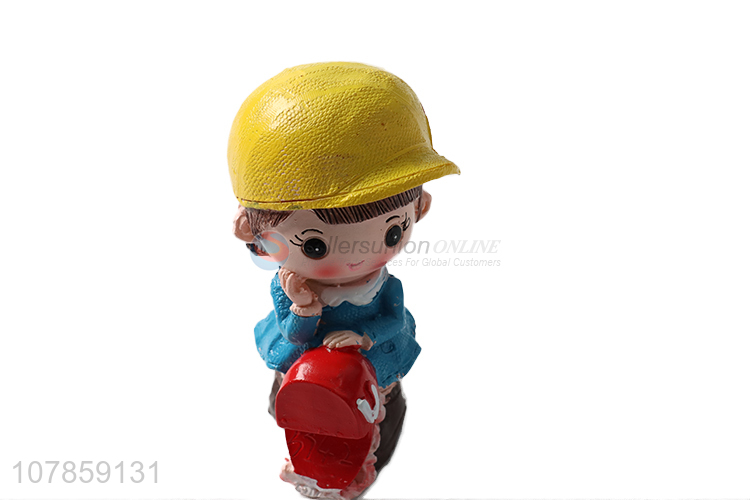 Good quality cute resin lovers doll Valentine's Day gifts