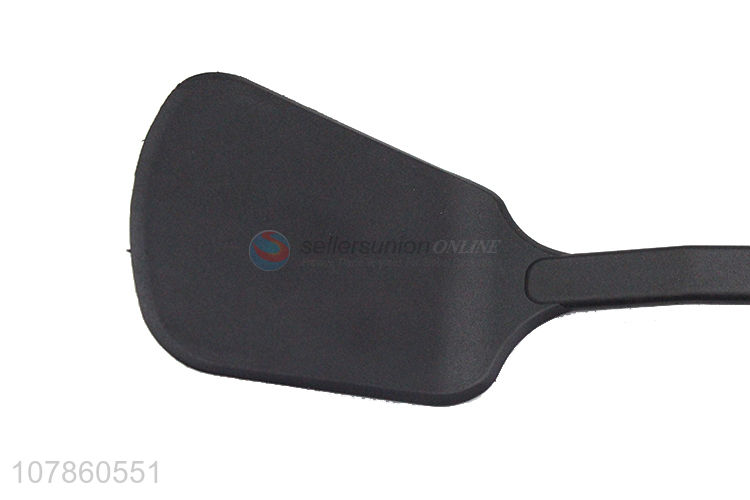 Good quality black cooking spatula long-handled nylon spatula