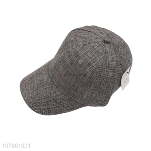 Best selling fashion style grey sports baseball hat