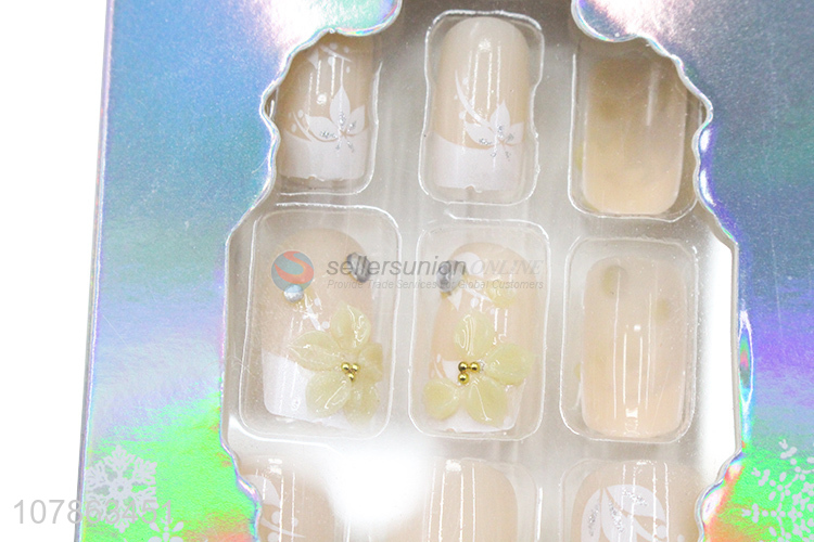 Wholesale Nail Art Full Cover Artificial Nail Tips For Girls