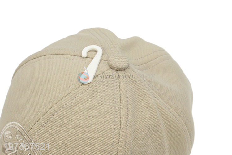 Good wholesale price khaki baseball cap breathable sun hat