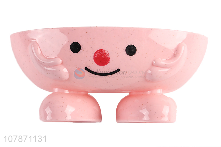 New product personalized cartoon plastic soap dish soap tray for bathroom