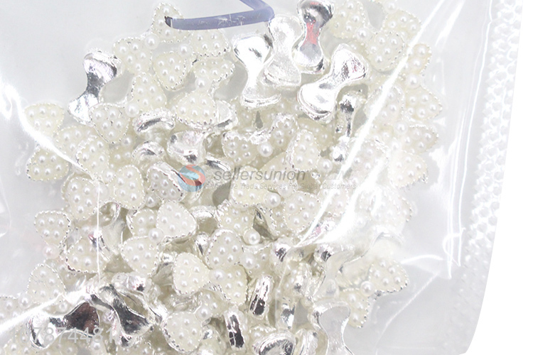 Low Price Wholesale Metal Bowknot DIY Nail Art Accessories Nail Decoration