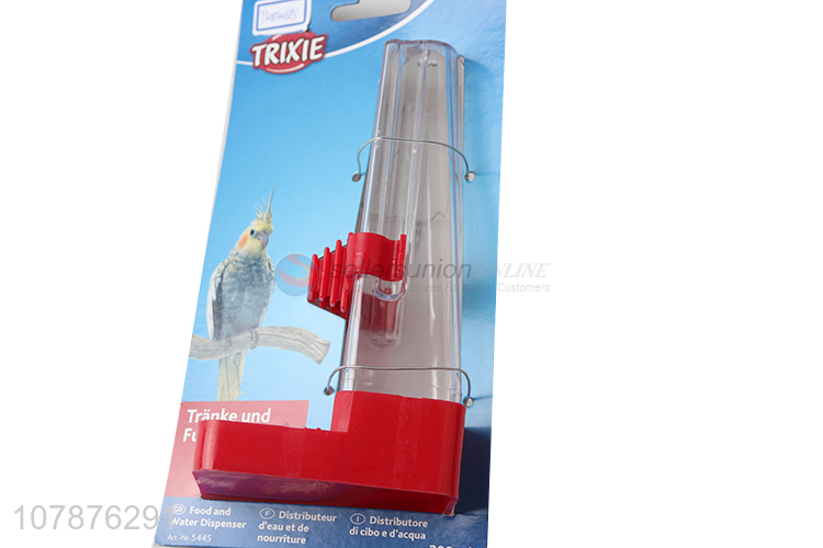 High quality durable bird food dispenser bird feeder